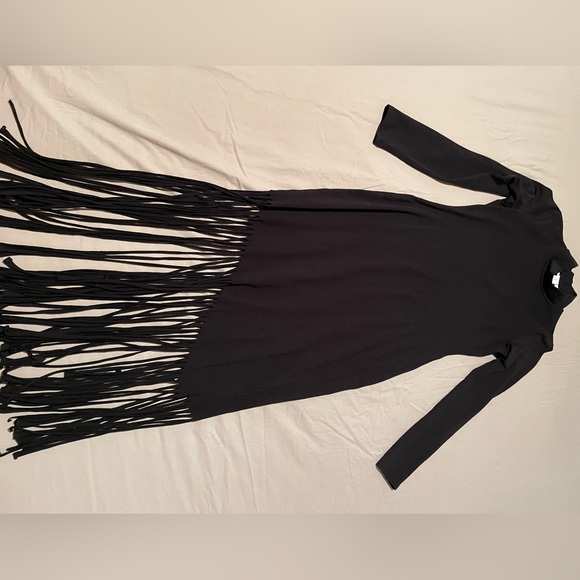 Dress with fringe - Picture 4 of 5